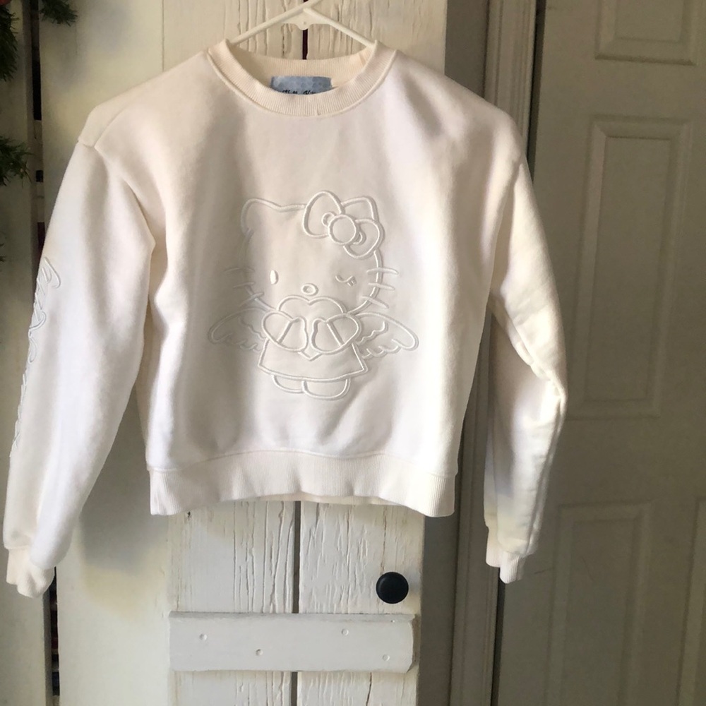 Forever 21 girls Hello Kitty size 11/12 white